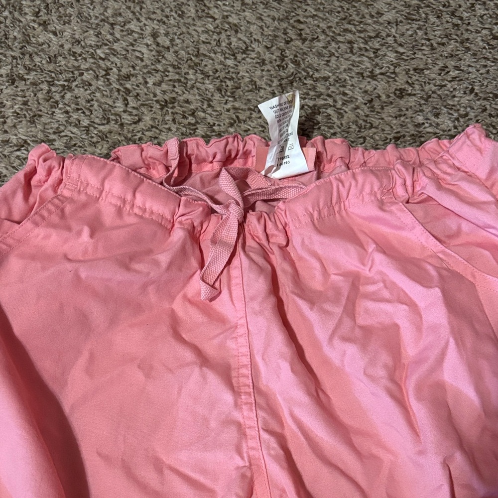 Pink scrub bottoms